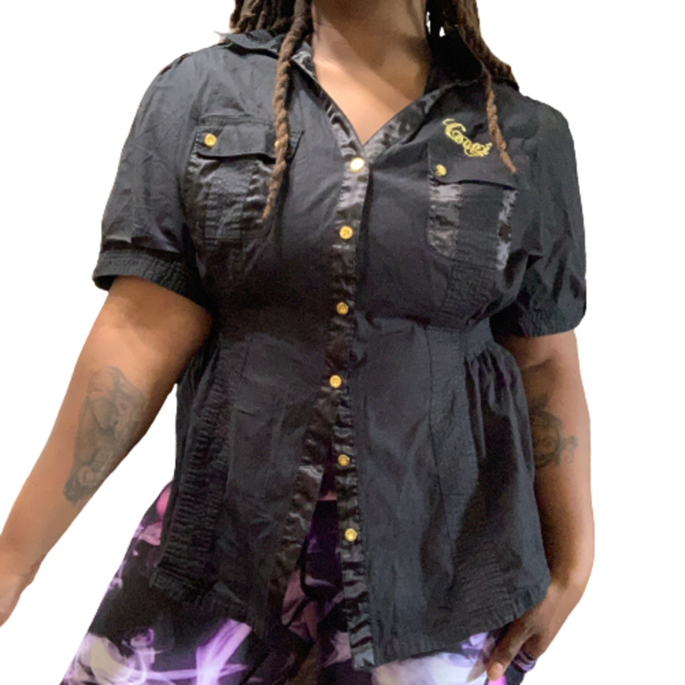 Coogi Button down blouse